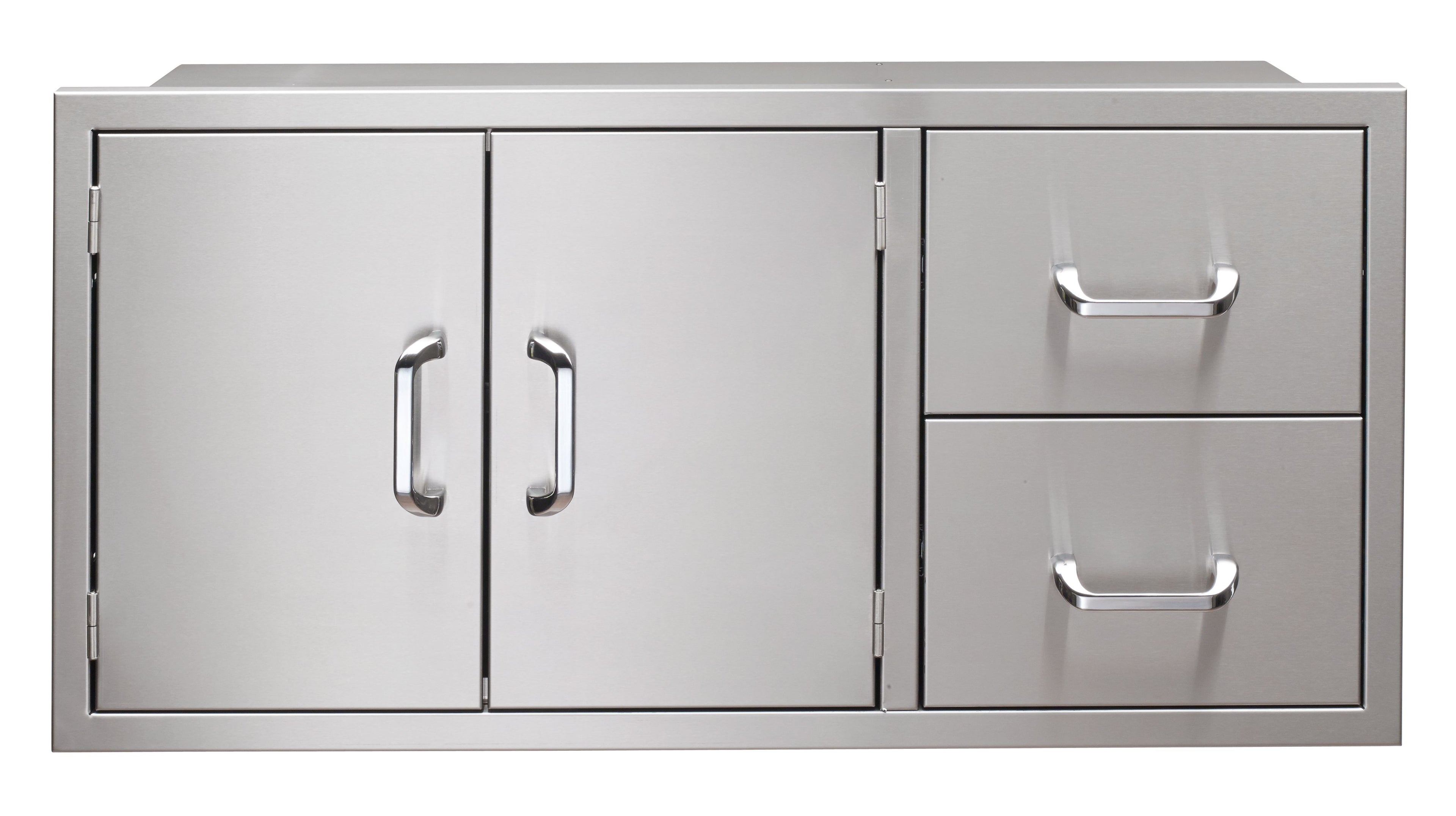 Vintage Grills - Pantry Door / Drawer Combo